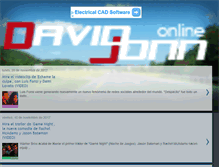Tablet Screenshot of davidjonnonline.com